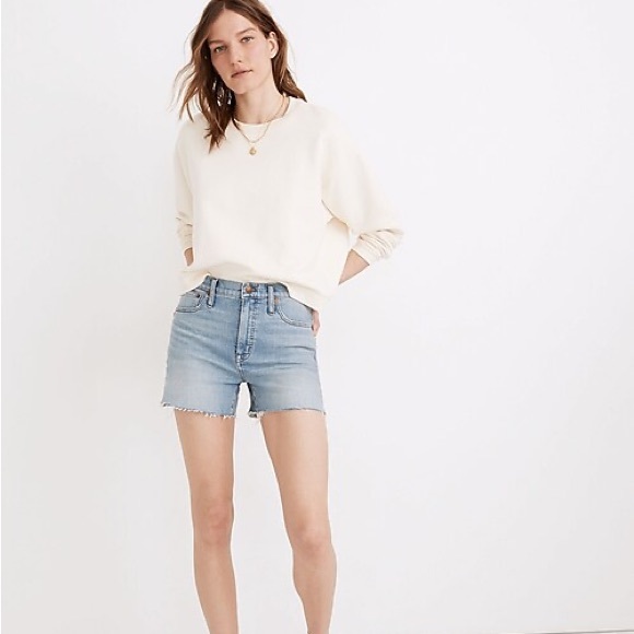 Madewell Pants - Madewell high rise denim shorts in Watt wash: Summerweight edition